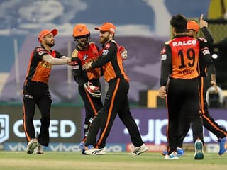 In Pictures: IPL 2021 in UAE - Jason Roy hits 44 as Sunrisers Hyderabad beat Royal Challengers Bangalore by 4 runs