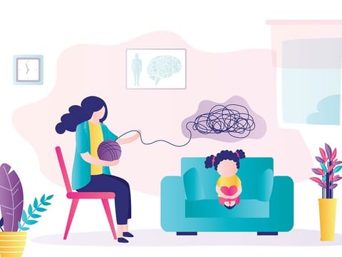 You can help unspool the dark thoughts in your child's mind - just talk about it