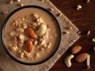 Traditional Bengali recipe for Payesh or rice pudding for Durga Puja