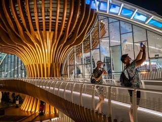 Expo visitors get to enjoy pavilions for an extra hour