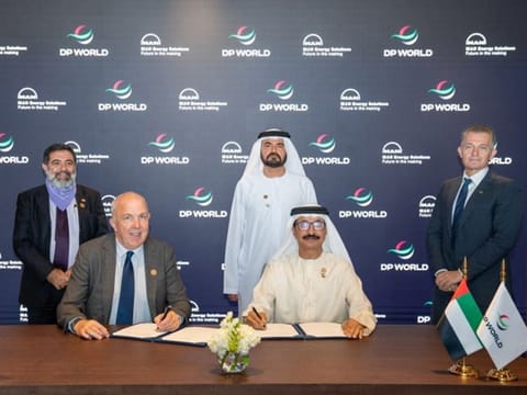 DP World and MAN Energy Solutions have worked together in the past, including engine retrofits on a massive container ship. 