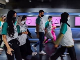 In Pictures: 'Squid Game' takes the world by storm
