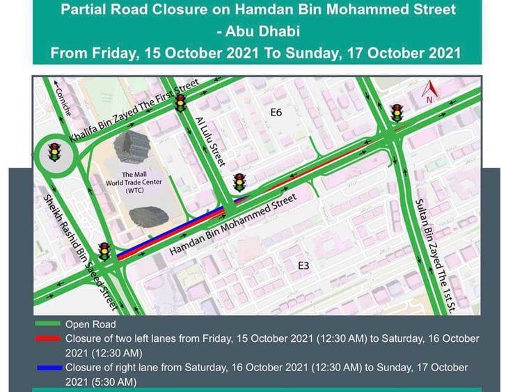 Road closure
