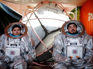 In pictures: Scientists simulate life on Mars in a rocky Israeli crater