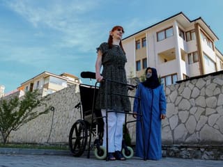 World's tallest woman says it's OK to stand out