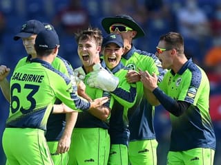 In Pictures: T20 World Cup - Campher takes four wickets in four balls as Ireland beat Netherlands