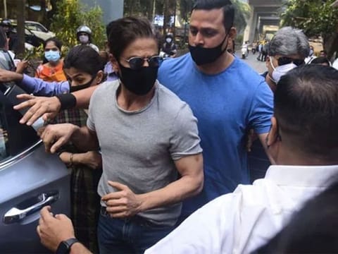 Video: Bollywood star Shah Rukh Khan meets son Aryan Khan in Mumbai jail day after bail rejection in drugs case
