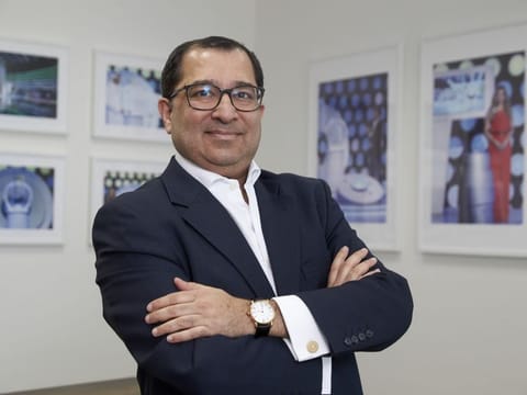 Farid Samji, CEO of Mahzooz in Dubai.