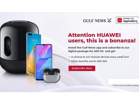 Gulf News partners up with Huawei to give readers gifts 