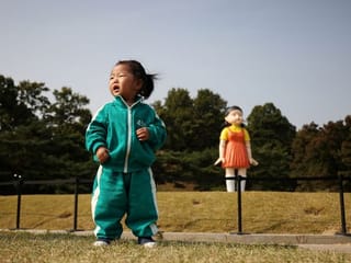 'Red Light, Green Light': 'Squid Game' doll at Seoul park draws fans 