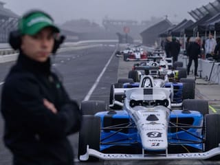 Self-driving race cars make history at Indianapolis's famous Motor Speedway