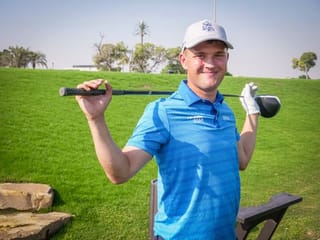 World’s best disabled golfer Kipp Popert all set for EDGA Dubai Finale