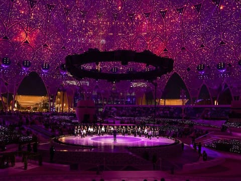 Expo 2020 Dubai and Cartier celebrated the official inauguration of the Women’s Pavilion in a spectacular celebration at Al Wasl Plaza