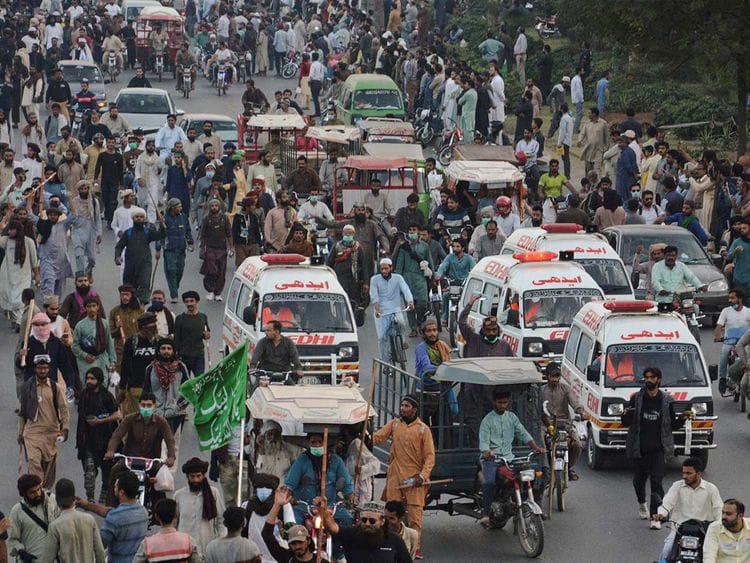 pakistan protests TLP