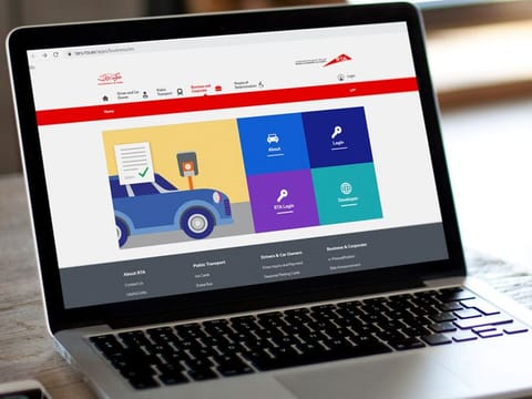 Customers can now use RTA's online system to rent cars in Dubai