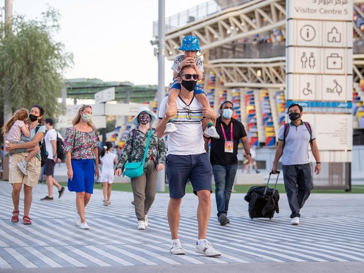visitors at expo 2020 dubai