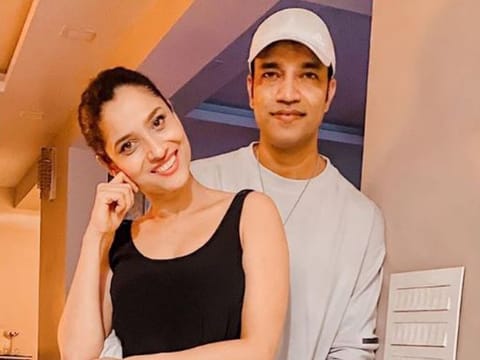 Ankita Lokhande and Vicky Jain