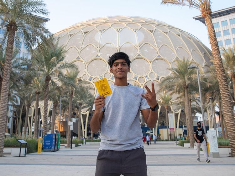 Fazil-Ummer-with-his-Expo-passport-that-has-stamps-from-visiting-every-Expo-pavilion-in-three-days_Large-Image_m8138-1636038001911
