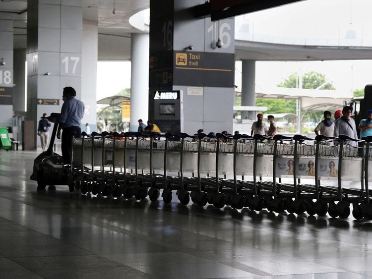 Stock - India airport