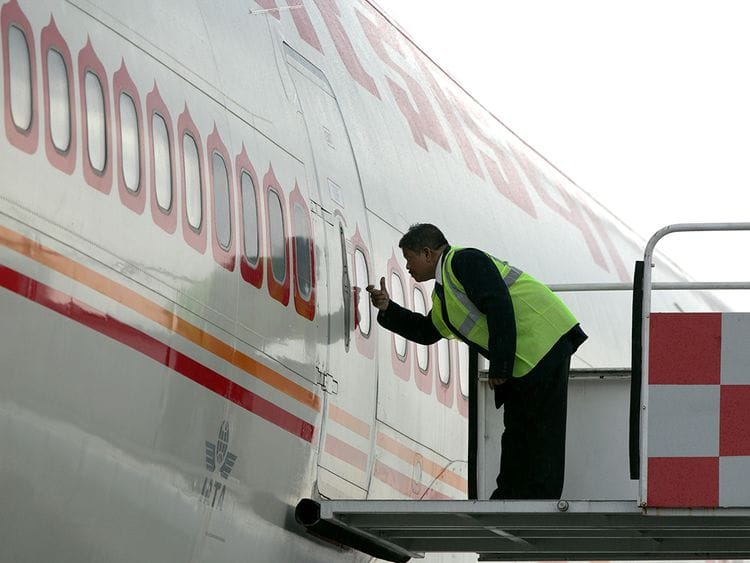Stock - India airport