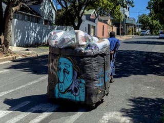 Art of trash: Feting South Africa's overlooked waste pickers