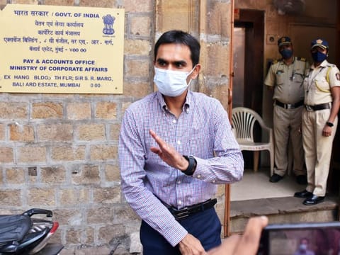 Narcotics Control Bureau (NCB) Mumbai Zonal Director Sameer Wankhede in Mumbai in November 2022