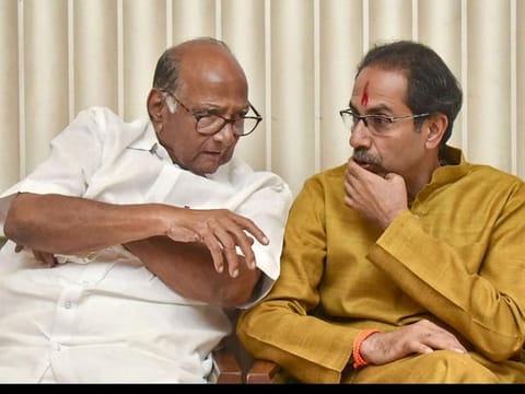 Intense political deliberations: On Thursday, Maharashtra Chief Minister, and Shiv Sena chief, Uddhav Thackeray spoke to NCP supremo Sharad Pawar, the chief architect of the MVA 