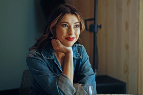 Kimbra during an interview at the New Zealand pavilion at the Expo 2020 Dubai on November 8, 2021.