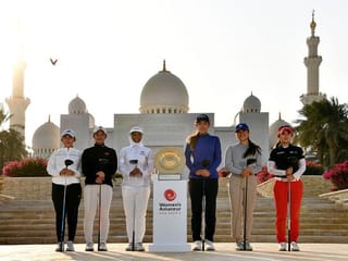 Abu Dhabi all set for Women’s Amateur Asia-Pacific Championship