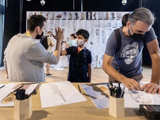 In photos: Show off your drawing skills in this monthly workshop at Expo 2020 Dubai's Romania Pavilion
