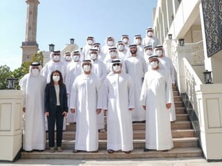 Sheikh Maktoum meets Dubai-based businessmen to enhance public, private partnership