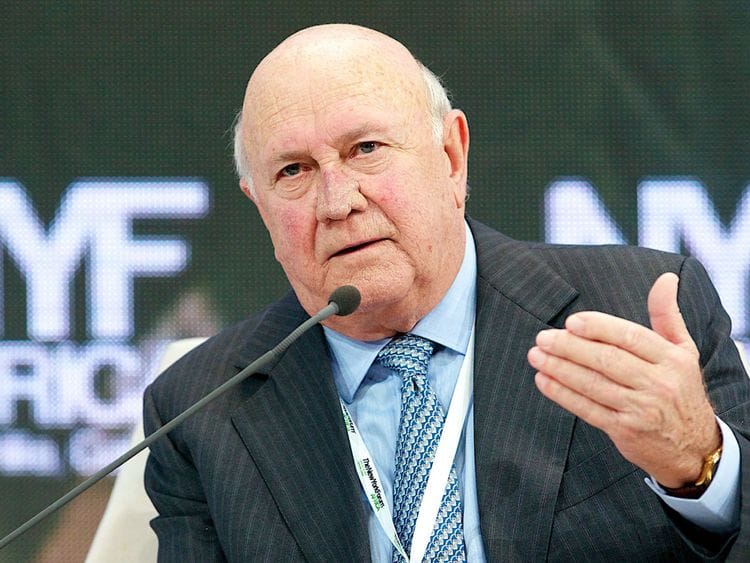 FW de Klerk