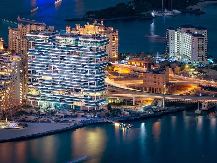 Stock - One at Palm Jumeirah, Dorchester Collection, Dubai