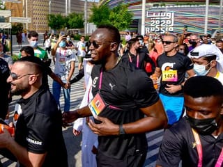How I fared in my run with The World’s Fastest Man at Expo 2020 Dubai