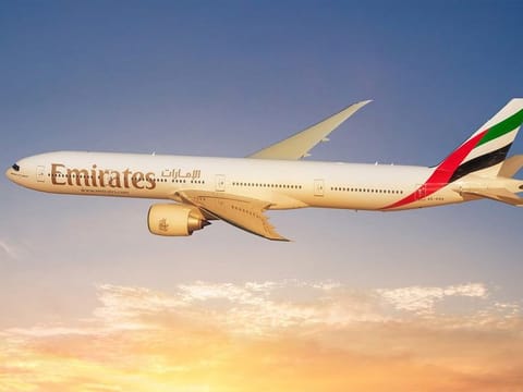 An Emirates 777 plane. Emirates is the largest operator of B777-300ER aircraft. (Picture used for illustrative purposes.)