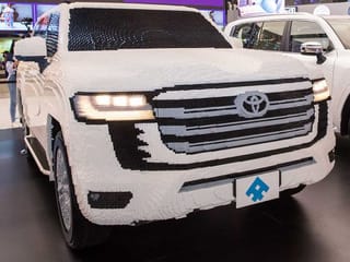 Look! World’s first Toyota Land Cruiser 300 made of Lego bricks in Dubai