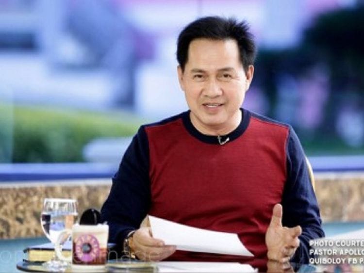 Pastor Apollo Quiboloy, founder of the Philippine-based Kingdom of Jesus Christ. 
