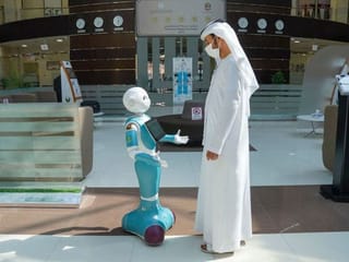 Robots at your service at this UAE vehicle licensing centre