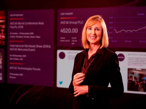 Lisa Johnston, Chief Marketing Officer and Chief Sustainability Officer at AVEVA 