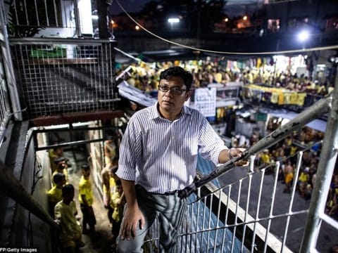 Raymund Narag, 46, spent seven years waiting for his trial in this overcrowded detention centre in Quezon City, Manila, with some the toughest criminals. He was acquitted. Narag now teaches a dozen subjects on criminal justice and public administration in the US. 