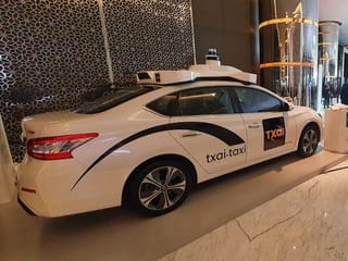 Watch: Abu Dhabi launches free driverless taxis on Yas Island