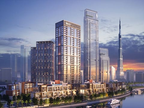 For residents, featured properties will be a mix of studios and apartments, as well as luxurious waterfront duplexes and villas
