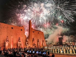 Photos: Egypt unveils renovated 'Avenue of the Sphinxes' in Luxor