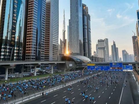 Tens of thousands join Dubai Run, transform iconic Sheikh Zayed Road into giant running track