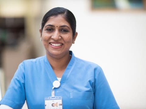 Indian nurse Ramya Radhakrishnan.
