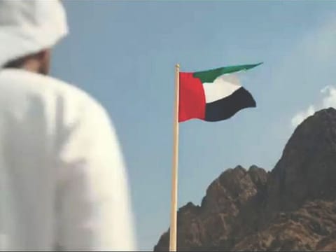 Screengrab from video tweeted by His Highness Sheikh Mohammed bin Rashid Al Maktoum on Commemoration Day