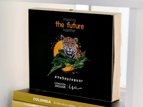 Colombia Pavilion invited visitors to take part in jaguar conservation efforts on Monday
