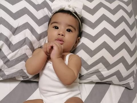 Baby Nasra recovered quickly from the procedure and was discharged from hospital within two days. 