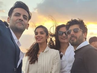 Look: Pakistani stars Fawad Khan, Sanam Saeed in Dubai