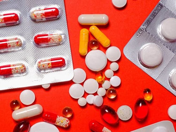 medicines stock image